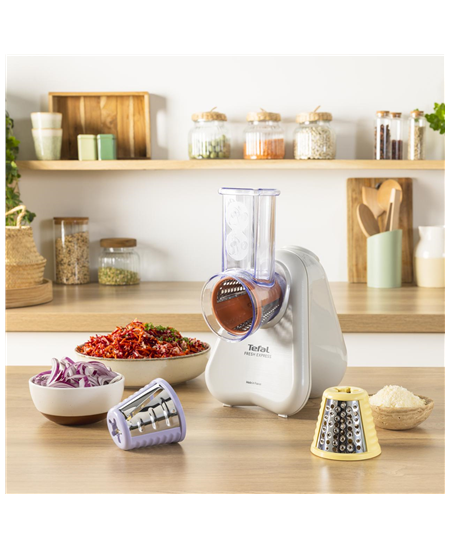 TEFAL Vegetable slicer | Fresh Express DN853BE0 | Light Gray | 150 W