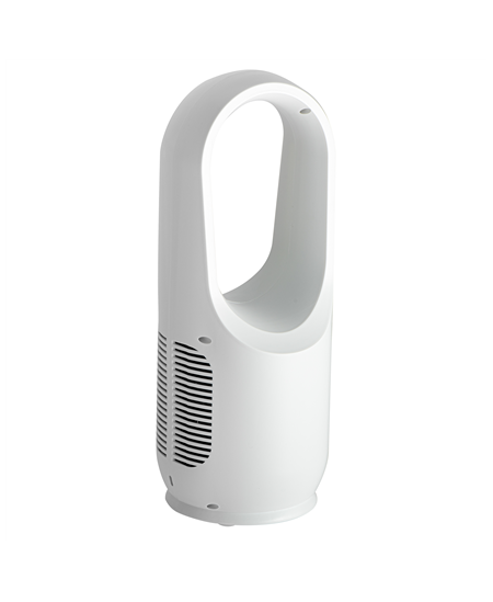 Adler Bladeless Rechargeable Fan | AD 7343 | Desk Fan | White | Diameter 14 cm | Number of speeds 3