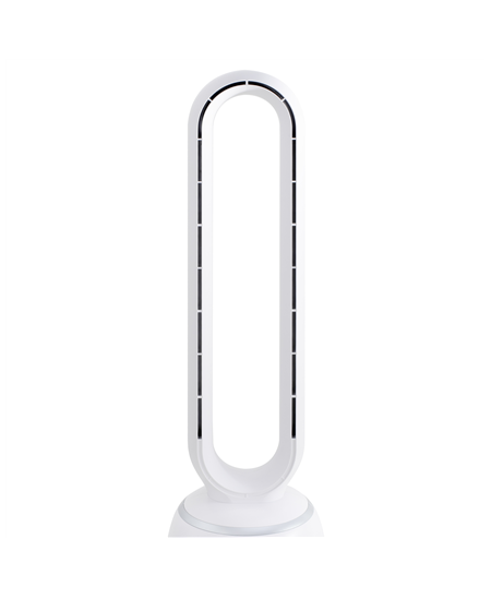 Adler Bladeless Fan | AD 7344 | Tower Fan | White | Diameter 23 cm | Number of speeds 3 | Oscillation | 60 W | Remote control