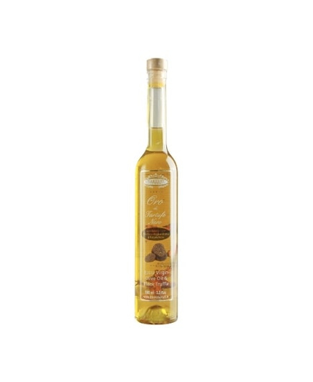Ypač tyras alyvuogių aliejus TARTUFI JIMMY, su  juodaisiais trumais, GOLD, 100ml