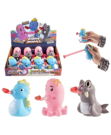 Antistresinis žaislas su iššaunamu liežuvėliu 8,5 cm