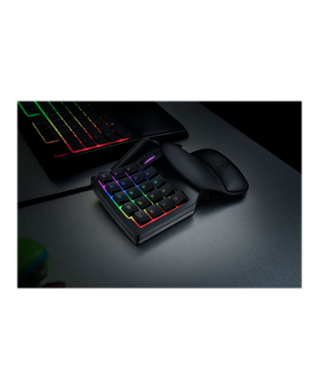 Razer Mecha-Membrane Gaming Keypad, Tartarus V2, Black