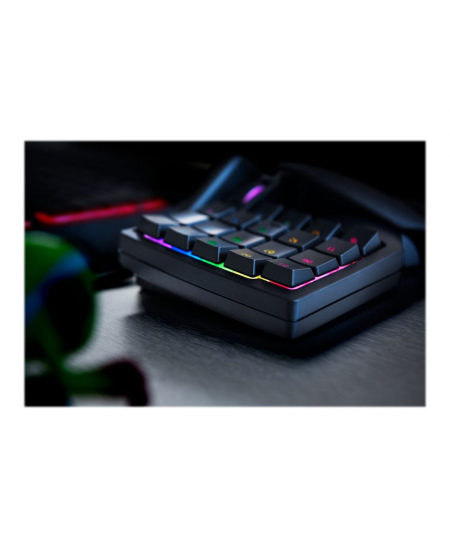 Razer Mecha-Membrane Gaming Keypad, Tartarus V2, Black