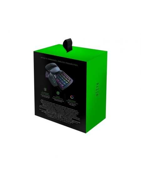 Razer Mecha-Membrane Gaming Keypad, Tartarus V2, Black