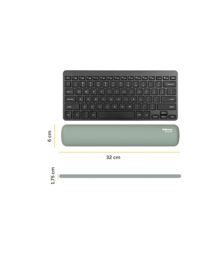 Fellowes | Breyta Compact Keyboard (TKL) Wrist Rest | Sage