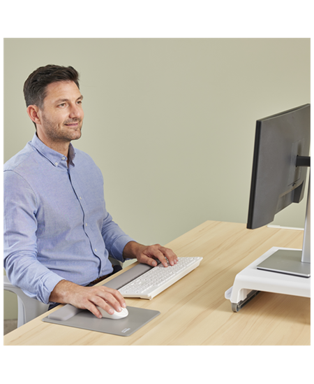 Fellowes | Breyta Keyboard Wrist Rest | Grey
