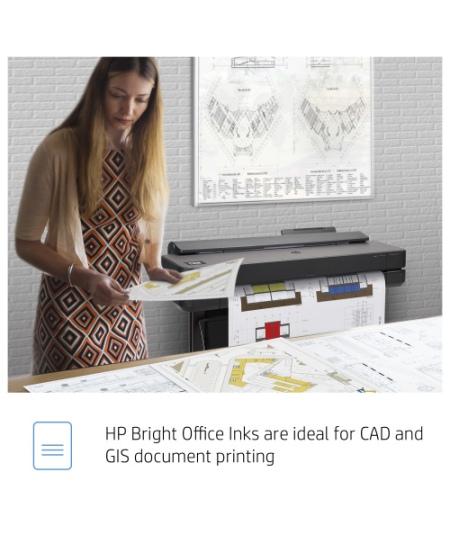 HP 728 (F9K15A) Rašalinė kasetė, Geltona