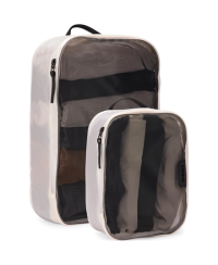 Thule | Packing Cube Set, 1x Medium, 1x Small | Packing Cube | White