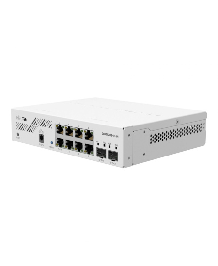 MikroTik Cloud Router Switch CSS610-8G-2S+IN Web managed, Rackmountable, 1 Gbps (RJ-45) ports quantity 8, SFP+ ports quantity 2