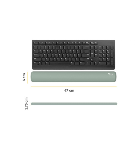 Fellowes | Breyta Keyboard Wrist Rest | Sage