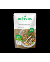 Ekologiškas bolivinės balandos patiekalas ACTIVUS su daržovėmis, 250g, LT-EKO-001