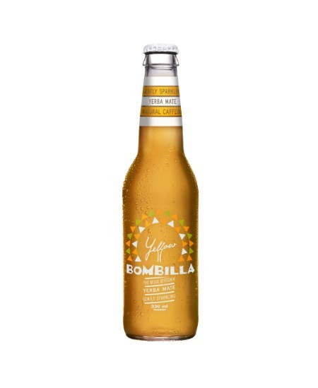 Energinis gėrimas BOMBILLA, geltonųjų slyvų skonio 330 ml (Stiklas)