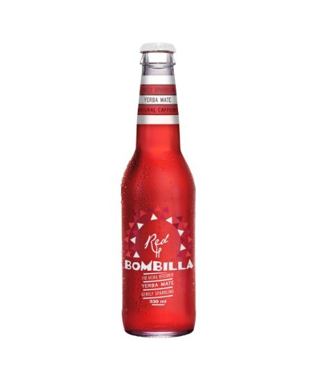 Energinis gėrimas BOMBILLA, granatų ir spanguolių skonio 330 ml  (stiklas)