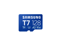 Samsung MicroSD card | T7 | 128 GB | microSDXC | Flash memory class U3, V30, A2