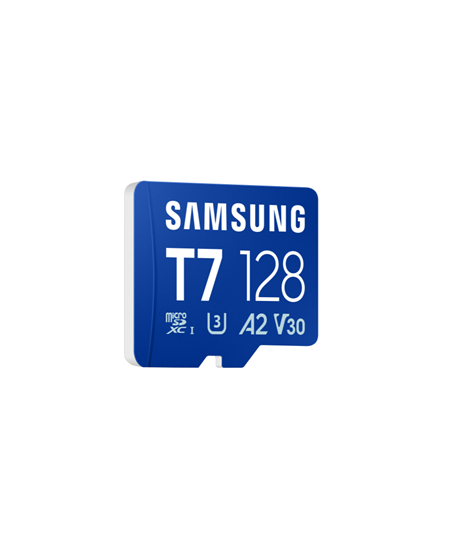 Samsung MicroSD card | T7 | 128 GB | microSDXC | Flash memory class U3, V30, A2