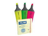 MILAN lipnūs lapeliai ir markeriai