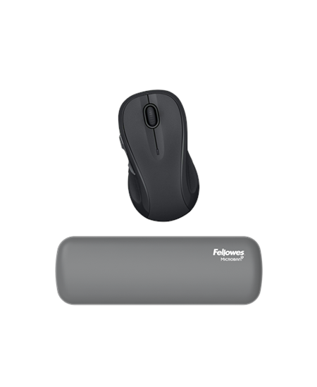 Fellowes | Breyta Palm Wrist Rest | Grey