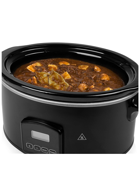 Tristar Digital Slowcooker VS-3920 210 W, Stainless steel, 4.5 L, Number of programs 4, Black