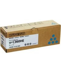 Ricoh SP C360HE (408185) Lazerinė kasetė, Žydra