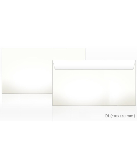 Vokas DL (E65), 110x220 mm, su nuplėšiama juostele, be langelio, 1 vnt.