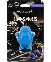 Automobilių kvapas ACAPPELLA LINKSMULIS, Berry Mix, 1 vnt