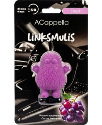 Automobilių kvapas ACAPPELLA LINKSMULIS, Grape, 1 vnt