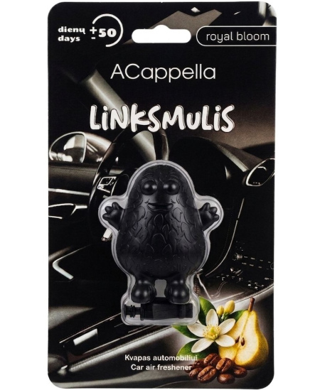 Automobilių kvapas ACAPPELLA LINKSMULIS, Royal Bloom, 1 vnt