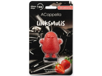 Automobilių kvapas ACAPPELLA LINKSMULIS, Strawberry, 1 vnt