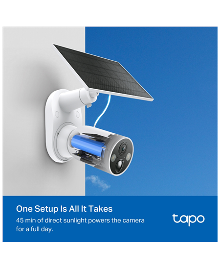 TP-LINK C425 KIT | Solar-Powered Security Camera Kit | Bullet | 4 MP | F/2.1 | H.264 | microSD, Max. 512GB