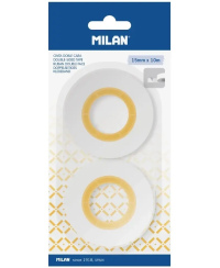 Dvipusė lipni juosta MILAN, 15 mm x 10 m, 2 vnt.