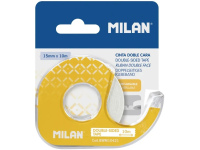 Dvipusė lipni juosta su laikikliu MILAN, 15 mm x 10 m