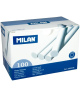 Mokyklinė kreida MILAN, apvali, baltos spalvos, 100 vnt.