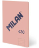 Sąsiuvinis MILAN 430, A5, 48 lapai, linijomis, rožinės spalvos