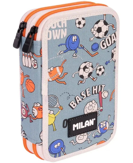 Penalas MILAN Sports, dviejų skyrių, užpildytas