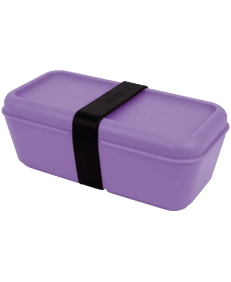 Stačiakampė pietų dėžutė MILAN Sunset, 0,75 L, violetinės spalvos