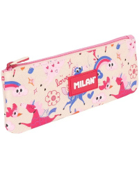 Plokščias penalas MILAN Flowicorn, vieno skyriaus