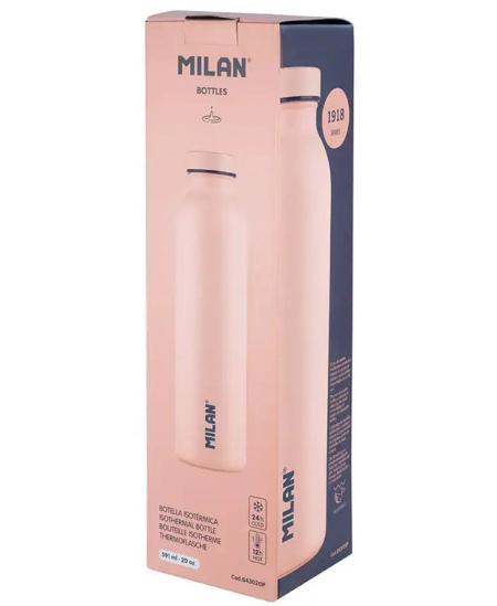 Termogertuvė MILAN 430, 591 ml, rožinės spalvos