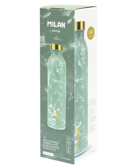 Termogertuvė MILAN Lava, 591 ml, žalios spalvos