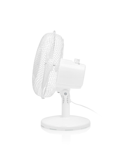 Tristar Desk fan VE-5721 Diameter 23 cm, White, Number of speeds 2, 30 W, Oscillation
