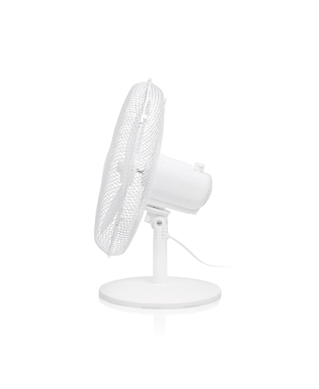 Tristar Desk fan VE-5727 Diameter 30 cm, White, Number of speeds 3, 40 W, Oscillation
