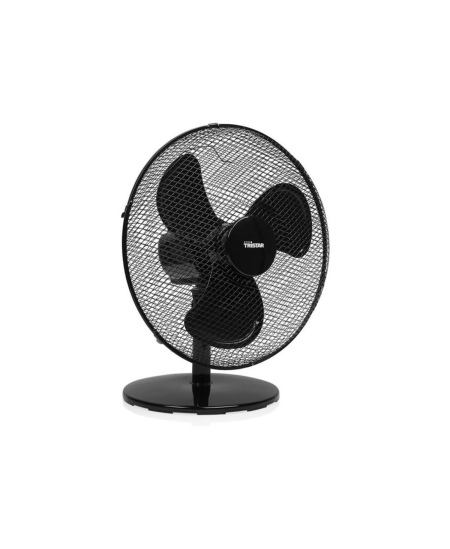 Tristar Desk fan VE-5728 Diameter 30 cm, Black, Number of speeds 3, 40 W, Oscillation
