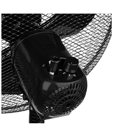 Tristar Stand fan VE-5756 Diameter 40 cm, Black, Number of speeds 3, 45 W, Oscillation