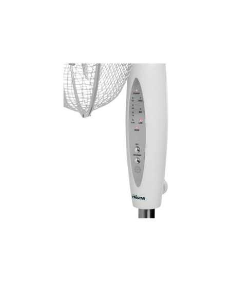 Tristar Stand fan VE-5898 Diameter 40 cm, White, Number of speeds 3, 45 W, Oscillation