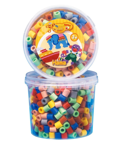 Karoliukų rinkinys dėžutėje HAMA MAXI
