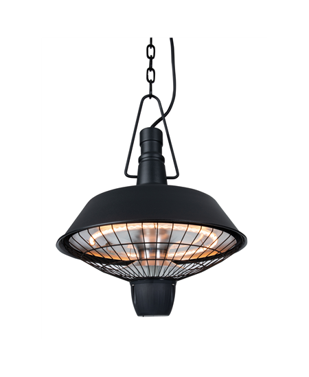 SUNRED Heater RSH16, Indus Bright Hanging Infrared, 2100 W, Black, IP24