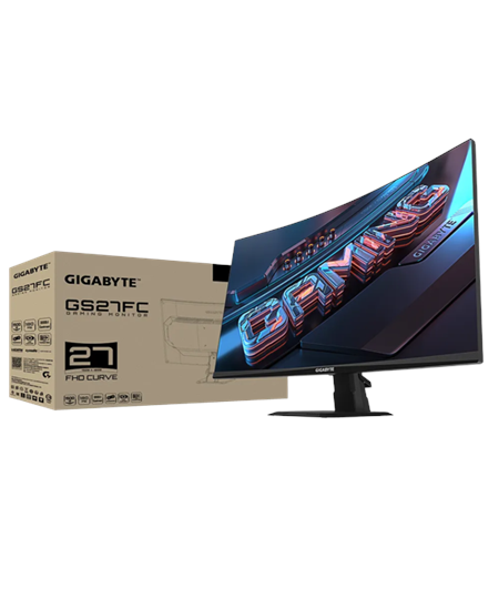Gigabyte | Gaming Monitor | GS27FC EK1 | 27 " | VA | FHD | 16:9 | 180 Hz | 1 ms | 1920 x 1080 | 250 cd/m² | HDMI ports qua