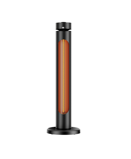 Mill CBOC20FLOOR Oscilliating Infrared Outdoor Heater, 2000 W, Black | Mill