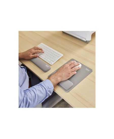 Fellowes | Breyta Compact Keyboard (TKL) Wrist Rest | Grey