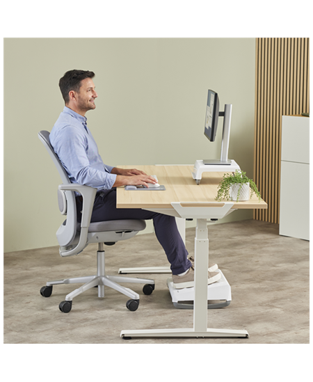 Fellowes | Breyta Compact Keyboard (TKL) Wrist Rest | Grey