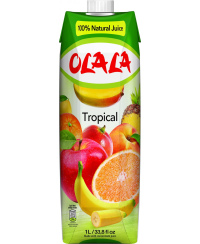 Įvairių tropinių vaisių sultys OLALA, 1l